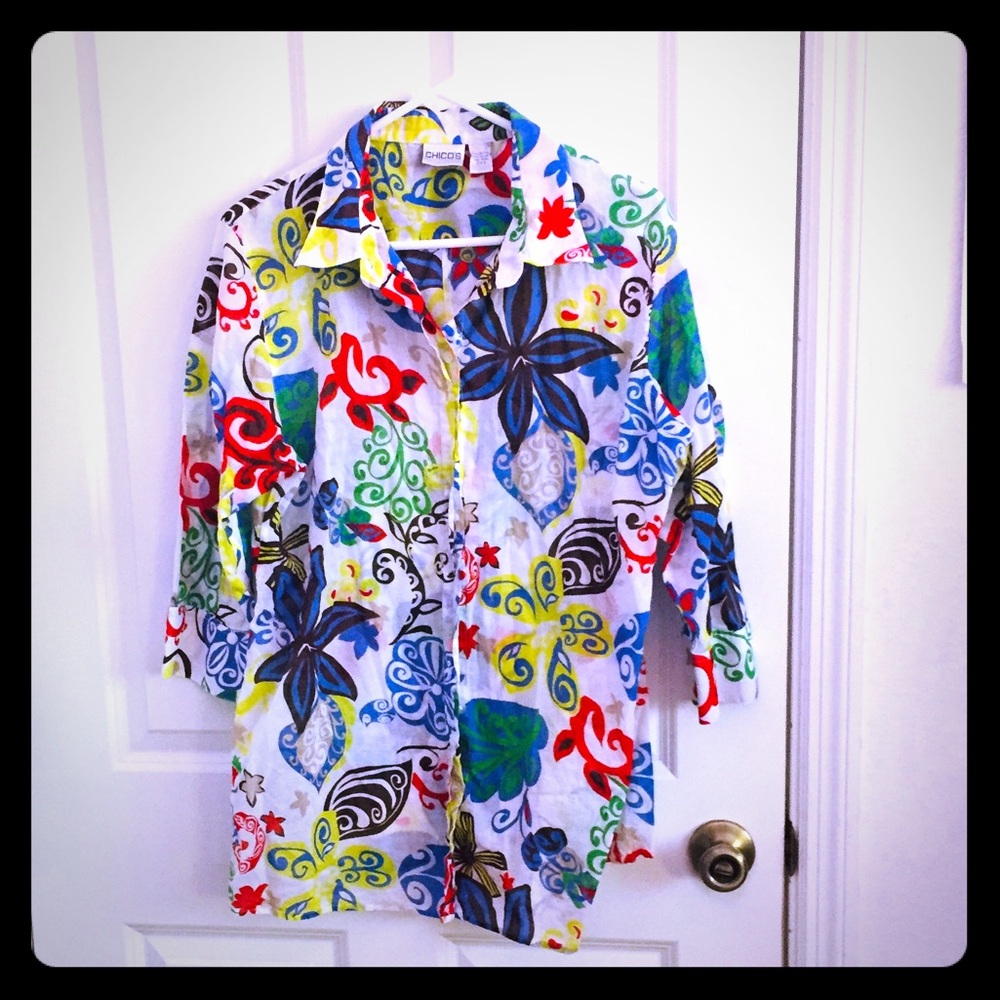 Chico’s women’s button down top